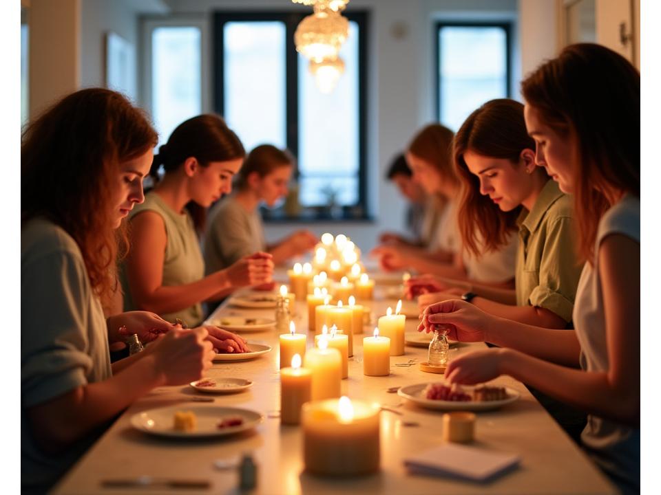 Taller de velas en Madrid